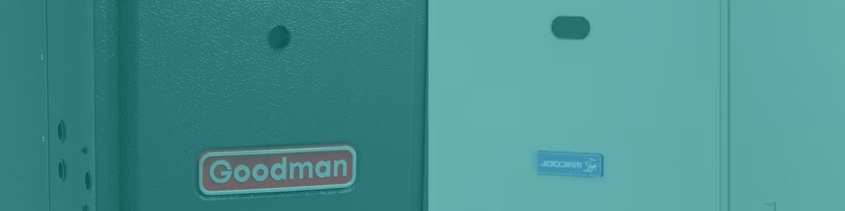 close up of two furnaces